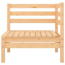 Canapea de colț pentru grădină, lemn masiv de pin, 2 image