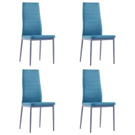 Set mobilier de bucătărie, 5 piese, albastru, 6 image