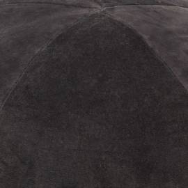 Taburet puf, antracit, 50 x 35 cm, catifea, 2 image