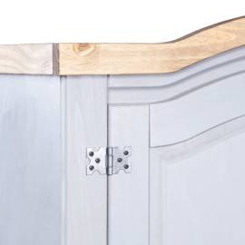 Șifonier, gri, lemn de pin mexican, 2 uși, gama corona, 5 image