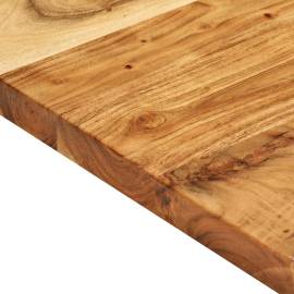 Blat lavoar de baie, 140 x 55 x 3,8 cm, lemn masiv de acacia, 5 image