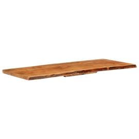Blat lavoar de baie, 140 x 55 x 3,8 cm, lemn masiv de acacia, 8 image