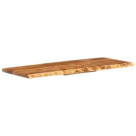 Blat lavoar de baie, 140 x 55 x 3,8 cm, lemn masiv de acacia, 9 image