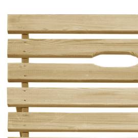Șezlong, lemn de pin tratat, 6 image