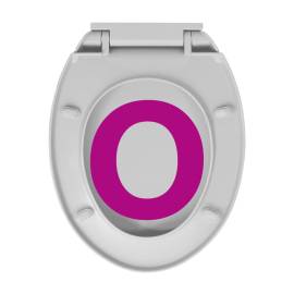 Capac wc cu închidere silențioasă, eliberare rapidă, gri, oval, 9 image