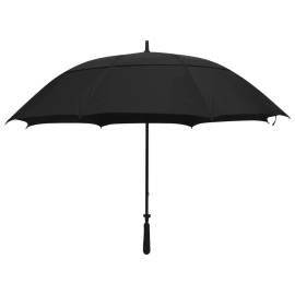 Umbrelă, negru, 130 cm, 2 image