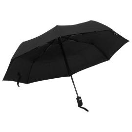 Umbrelă pliabilă automată, negru, 95 cm