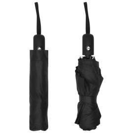 Umbrelă pliabilă automată, negru, 95 cm, 3 image