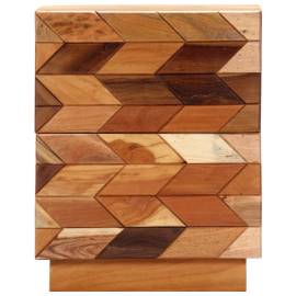 Noptieră, 40 x 30 x 50 cm, lemn masiv reciclat, 6 image