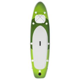 Set placă paddleboarding gonflabilă, verde, 300x76x10 cm, 3 image
