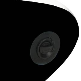 Set de placă sup gonflabilă, negru, 320x76x15 cm, 7 image