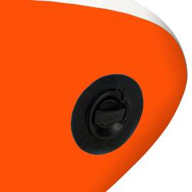 Set de placă sup gonflabilă, portocaliu, 305x76x15 cm, 7 image