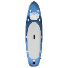 Set placă paddleboarding gonflabilă, albastru, 330x76x10 cm, 3 image