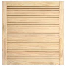 Uși lamelare, 4 buc., 61,5x59,4 cm, lemn masiv de pin, 3 image