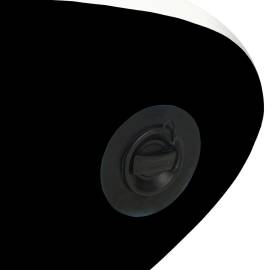 Set de placă sup gonflabilă, negru, 366x76x15 cm, 7 image