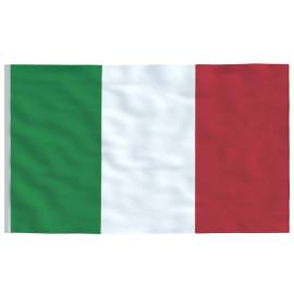 Steag italia și stâlp din aluminiu, 5,55 m, 4 image