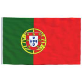 Steag portugalia și stâlp din aluminiu, 5,55 m, 4 image