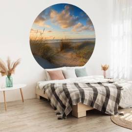 Wallart tapet în formă de cerc „beachlife”, 142,5 cm, 5 image