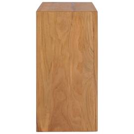 Servantă, 80 x 30 x 60 cm, lemn masiv de tec, 4 image