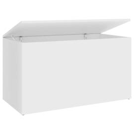 Cufăr de depozitare, alb, 84x42x46 cm, lemn compozit, 2 image