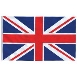 Steag marea britanie și stâlp din aluminiu, 5,55 m, 4 image