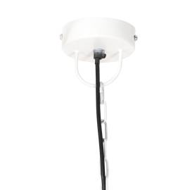 Lampă suspendată industrială, 25 w, alb, 42 cm, e27, rotund, 6 image