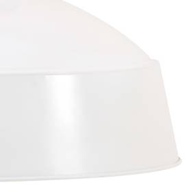 Lampă suspendată industrială, alb, 42 cm, e27, 5 image