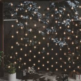 Plasă lumini crăciun alb cald 4x4 m 544 led interior/exterior