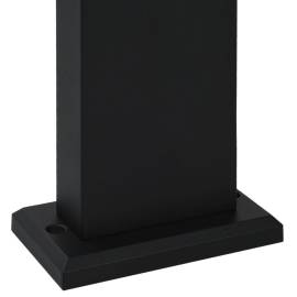 Lampă led pentru exterior, negru, 9 w, oval, 6 image