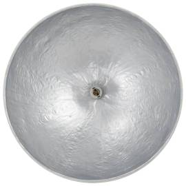 Lampă suspendată, alb și argintiu, Ø50 cm, e27, 5 image