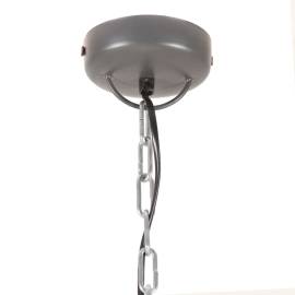 Lampă suspendată industrială, gri, 32 cm, e27, 4 image