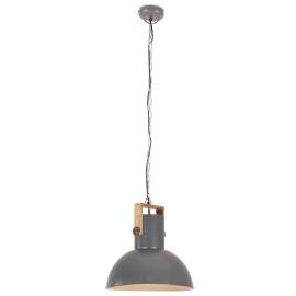 Lampă suspendată industrială 25 w gri, 52 cm, mango e27, rotund, 5 image