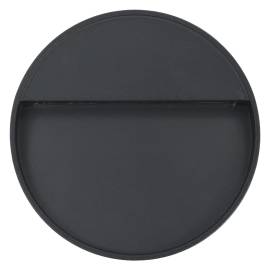 Lămpi de perete led de exterior, 2 buc., negru, 3 w, rotund, 5 image