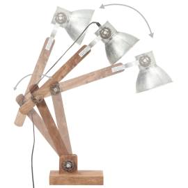 Lampă de birou industrială, argintiu, 58x18x90 cm, e27, rotund, 10 image