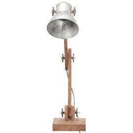 Lampă de birou industrială, argintiu, 58x18x90 cm, e27, rotund, 3 image