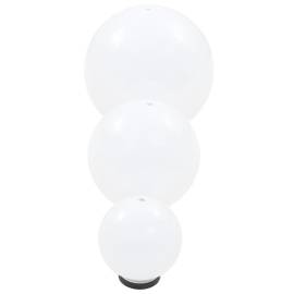 Set lămpi glob cu led, 6 buc., 20/30/40 cm, pmma, sferic, 5 image
