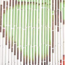 Perdea de ușă pentru insecte, 90 x 200 cm, bambus, 3 image