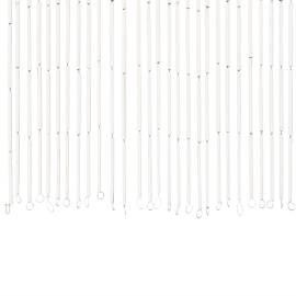 Perdea de ușă pentru insecte, 90 x 200 cm, bambus, 5 image
