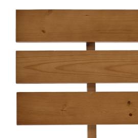 Cadru de pat, maro miere, 180 x 200 cm, lemn masiv de pin, 6 image