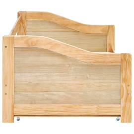 Cadru pat canapea, extensibil, 90 x 200 cm, lemn de pin, 6 image