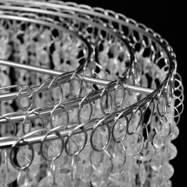 Candelabru pandantiv cu cristale, 26 x 70 cm, 4 image