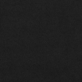 Draperii opace, aspect in, cu ocheți, 2 buc., negru, 140x225 cm, 4 image