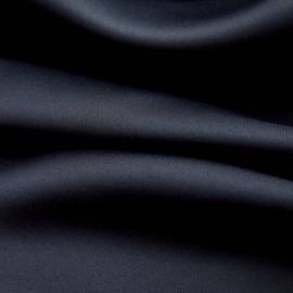 Draperii opace cu inele metalice, 2 buc., negru, 140 x 245 cm, 3 image