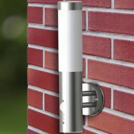 Lampă de perete exterior cu senzor de mișcare, oțel inoxidabil, 3 image