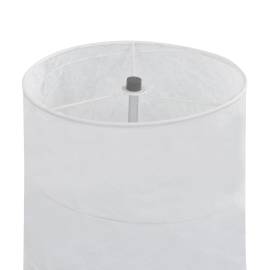 Lampă de podea cu suport, alb, 121 cm e27, 4 image