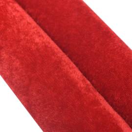 Cordon de delimitare pentru stâlpi, roșu și auriu, catifea, 5 image
