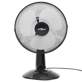 Ventilator de masă cu 3 viteze, negru, 30 cm, 40 w, 2 image
