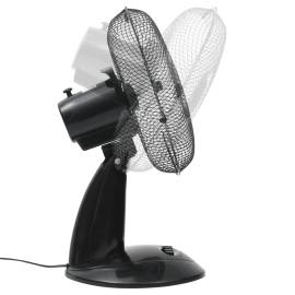 Ventilator de masă cu 3 viteze, negru, 30 cm, 40 w, 5 image