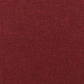 Perne decorative, 2 buc., roșu vin, Ø15x50 cm, textil, 6 image
