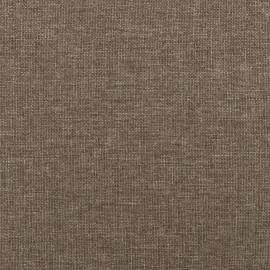 Perne decorative, 2 buc., gri taupe, 40x40 cm, material textil, 6 image